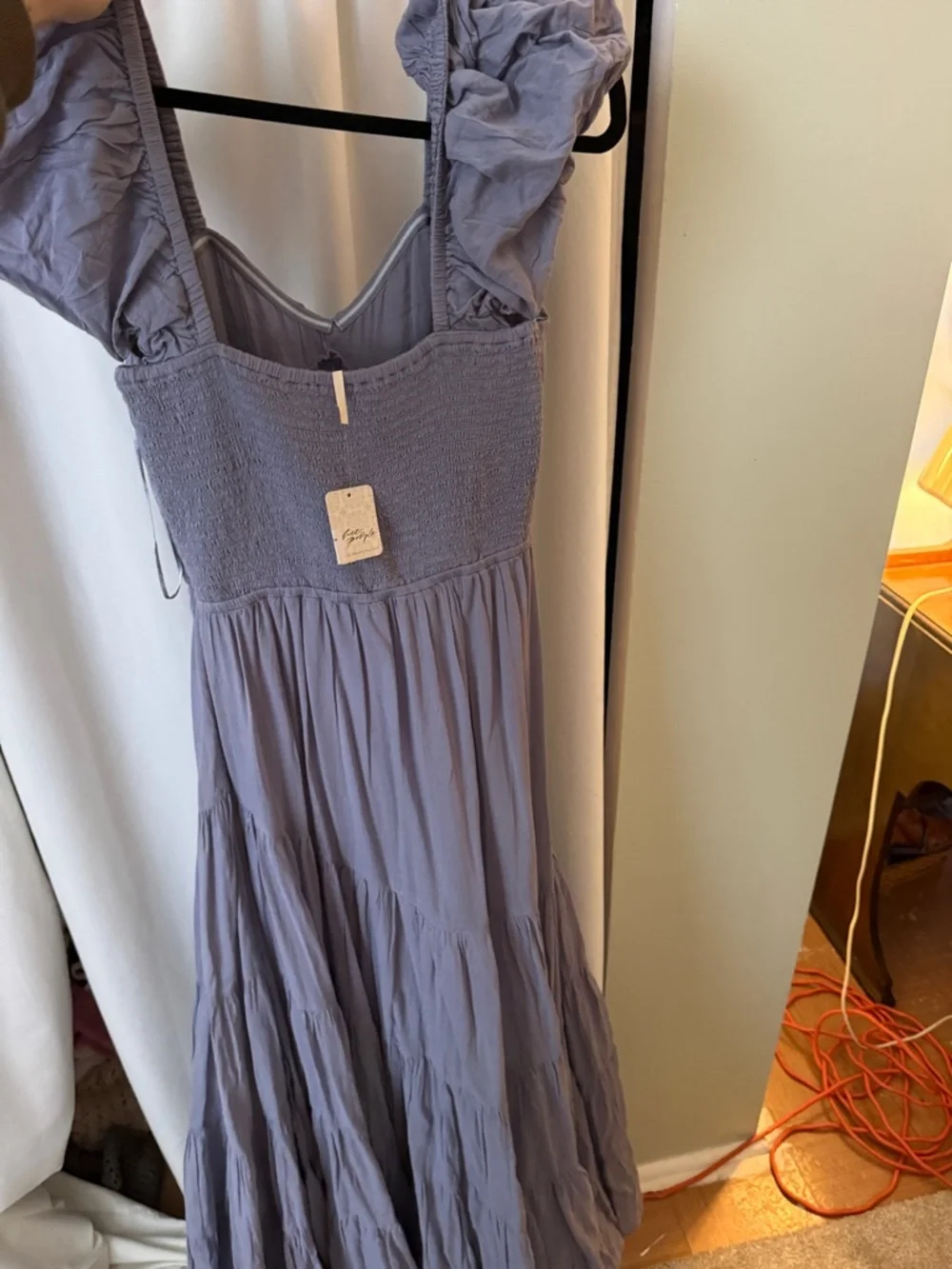 Free People Short Sleeve Sundrenched Maxi Dress - Picture 2 of 3